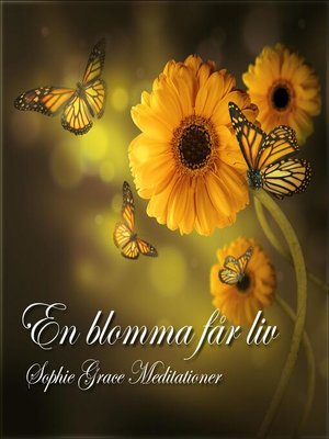 cover image of En blomma får liv. En guidad meditation
